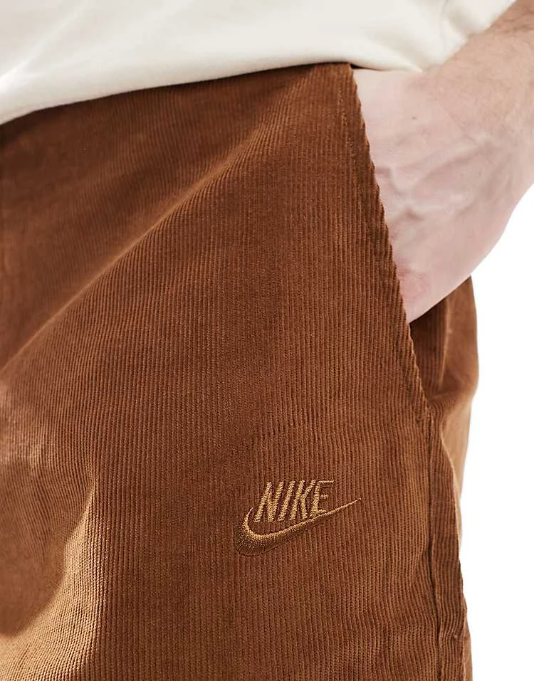 Nike Club Corduroy Chinos In Tan For Men 4 Nike Club Corduroy Chinos In Tan For Men - Image 2