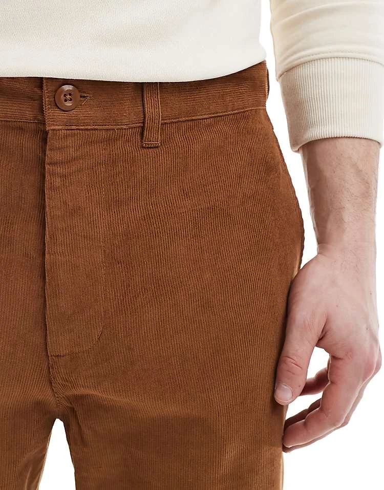 Nike Club Corduroy Chinos In Tan For Men 7 Nike Club Corduroy Chinos In Tan For Men - Image 5