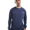 Nike Long Sleeve T-shirt In Dark Navy For Men -Nike Sales Store 207053791 1 navy