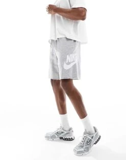 Nike Club Logo Short In Grey For Men -Nike Sales Store 207053827 5