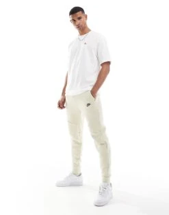 Nike Tech Fleece Jogger In Beige For Men 13 Nike Tech Fleece Jogger In Beige For Men -Nike Sales Store 207053871 1 beige 1