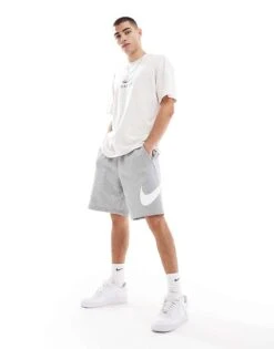 Nike Club Short In Grey For Men -Nike Sales Store 207053873 1 grey 1