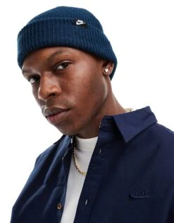 Nike Beanie In Navy For Men