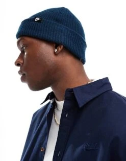 Nike Beanie In Navy For Men -Nike Sales Store 207053887 3