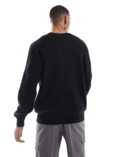 Nike Club Crew Sweatshirt In Black - BLACK For Men -Nike Sales Store 207053957 4