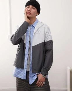 Nike Air Run Jacket In Grey For Men -Nike Sales Store 207053980 1 grey 1