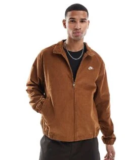 Nike Club Corduroy Jacket In Tan For Men -Nike Sales Store 207054028 1 tan 1