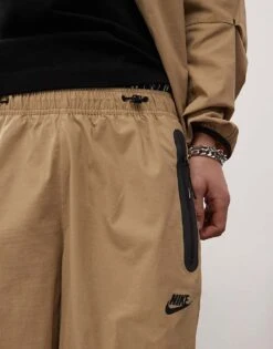 Nike Tech Woven Trouser In Beige For Men -Nike Sales Store 207054049 4
