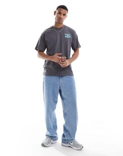 Nike Graphic T-shirt In Dark Grey For Men Charcoal -Nike Sales Store 207054057 3