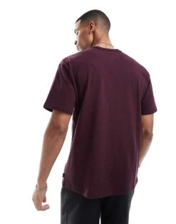 Nike Premium Essentials Short Sleeve T-shirt In Burgundy For Men -Nike Sales Store 207054109 4