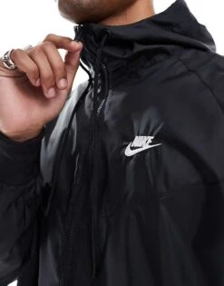 Nike Windrunner Jacket In Black For Men -Nike Sales Store 207054128 3