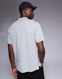 Nike Club Polo Shirt In Grey For Men -Nike Sales Store 207054164 4