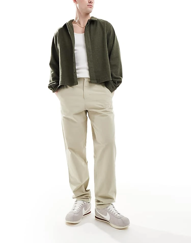 Nike Club Chino Trouser In Khaki For Men 8 Nike Club Chino Trouser In Khaki For Men - Image 6