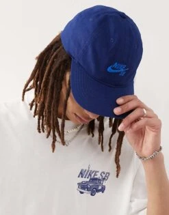 Nike SB Logo Cap In Navy For Men -Nike Sales Store 207054282 1 navy 1