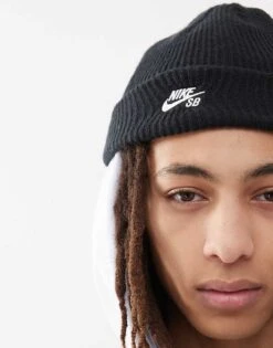 Nike Beanie In Black For Men -Nike Sales Store 207054491 3