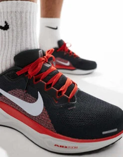 Nike Running Air Zoom Pegasus 41 Trainers In Grey And Red For Men -Nike Sales Store 207058932 4