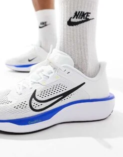 Nike Running Quest 6 Trainers In White For Men -Nike Sales Store 207058933 4