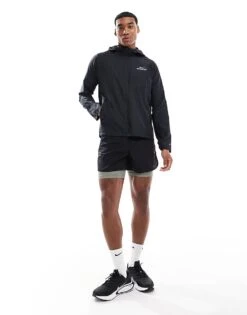 Nike Running Miler Jacket In Black For Men -Nike Sales Store 207059012 3