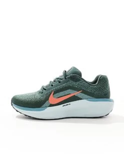 Nike Running Air Winflo 11 Trainers In Green For Men Light Green -Nike Sales Store 207059078 2