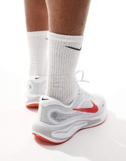Nike Running Journey Run Trainers In White And Red For Men 10 Nike Running Journey Run Trainers In White And Red For Men -Nike Sales Store 207059110 3