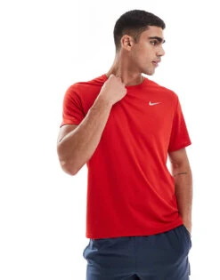 Nike Running Miler Dri-FIT T-shirt In Red For Men 8 Nike Running Miler Dri-FIT T-shirt In Red For Men -Nike Sales Store 207059998 2