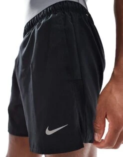 Nike Running Challenger Dri-FIT 5 Inch 2 In 1 Shorts In Black For Men -Nike Sales Store 207060030 5