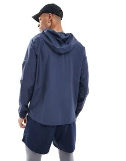 Nike Running Miler Jacket In Blue For Men Light Blue -Nike Sales Store 207060054 4