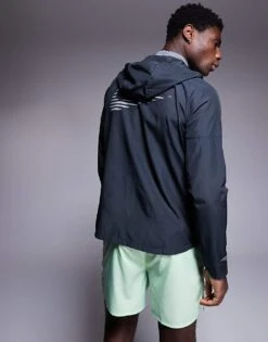 Nike Running Miler Jacket In Grey For Men Light Grey -Nike Sales Store 207060083 4