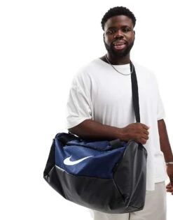 Nike Training Small Duffel Bag In Navy For Men -Nike Sales Store 207060090 4