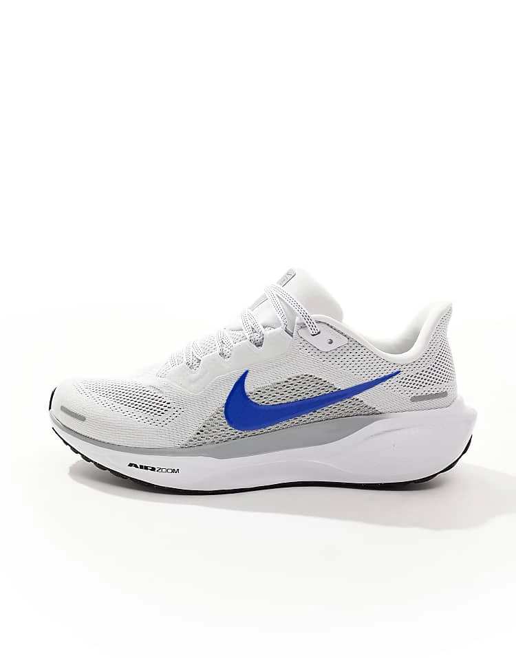 Nike Running Air Zoom Pegasus 41 Trainers In White And Blue For Men 4 Nike Running Air Zoom Pegasus 41 Trainers In White And Blue For Men - Image 2