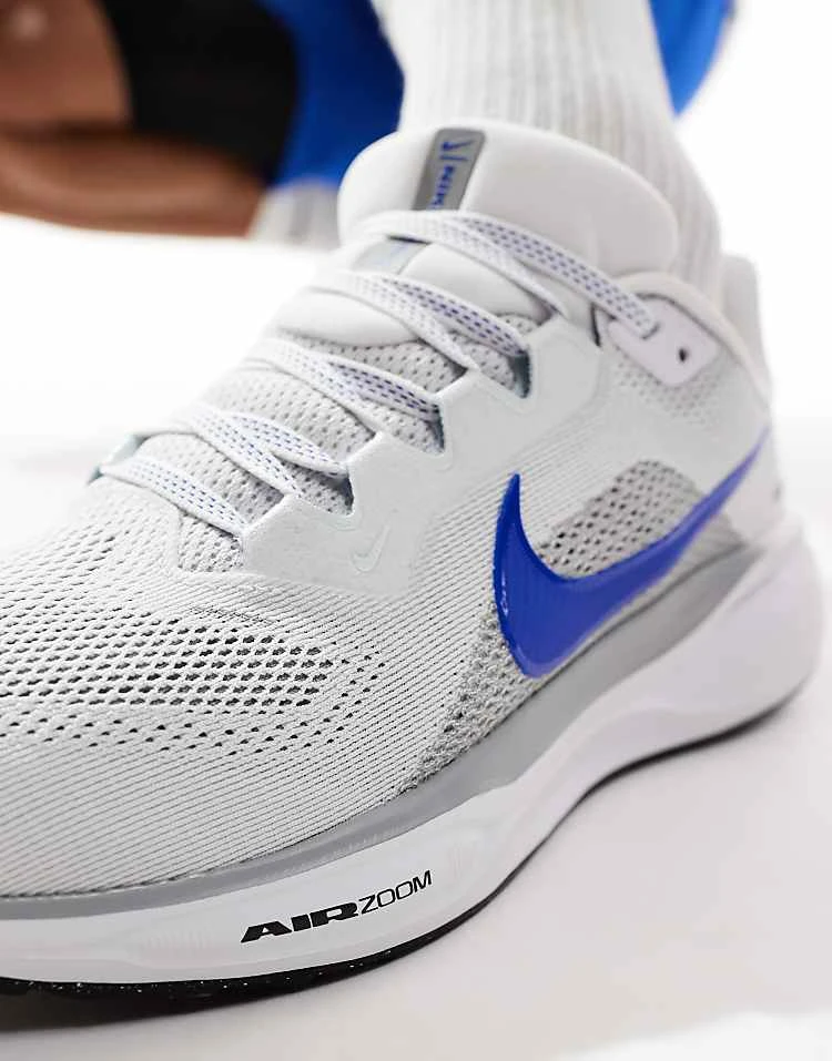 Nike Running Air Zoom Pegasus 41 Trainers In White And Blue For Men 6 Nike Running Air Zoom Pegasus 41 Trainers In White And Blue For Men - Image 4