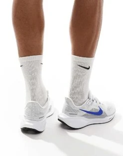 Nike Running Air Zoom Pegasus 41 Trainers In White And Blue For Men 12 Nike Running Air Zoom Pegasus 41 Trainers In White And Blue For Men -Nike Sales Store 207060116 5