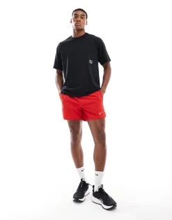 Nike Running Challenger Dri-FIT 5 Inch 2 In 1 Shorts In Red For Men -Nike Sales Store 207060169 1 red 1