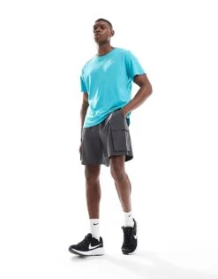 Nike Running Miler Dri-FIT T-shirt In Turquoise For Men Light Blue 10 Nike Running Miler Dri-FIT T-shirt In Turquoise For Men Light Blue -Nike Sales Store 207060186 4