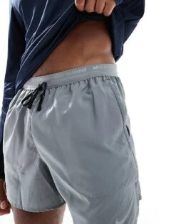 Nike Running Stride Dri-FIT 5 Inch Shorts In Grey For Men -Nike Sales Store 207060236 3