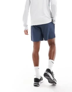 Nike Running Challenger Dri-FIT 7 Inch 2 In 1 Shorts In Navy For Men -Nike Sales Store 207060252 2