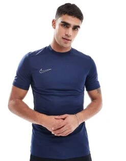 Nike Football Academy 25 Dri-FIT T-shirt In Navy For Men 11 Nike Football Academy 25 Dri-FIT T-shirt In Navy For Men -Nike Sales Store 207060267 1 navy 1