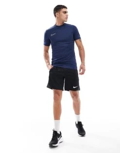 Nike Football Academy 25 Dri-FIT T-shirt In Navy For Men 9 Nike Football Academy 25 Dri-FIT T-shirt In Navy For Men -Nike Sales Store 207060267 3