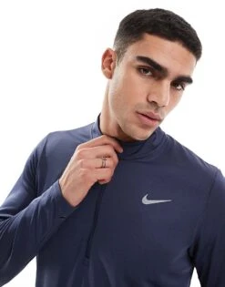Nike Running Pacer Dri-FIT Half Zip Longsleeve Top In Grey For Men Light Blue 10 Nike Running Pacer Dri-FIT Half Zip Longsleeve Top In Grey For Men Light Blue -Nike Sales Store 207060381 4