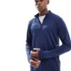 Nike Football Academy 25 Dri-FIT Half Zip Longsleeve Top In Navy For Men -Nike Sales Store 207060389 1 navy