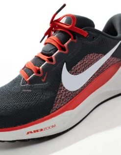 Nike Running Air Zoom Pegasus 41 Trainers In Grey And Red For Men Black -Nike Sales Store 207060395 5