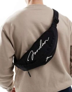 Jordan Jam MVP Crossbody Bag In Black For Men -Nike Sales Store 207116375 3