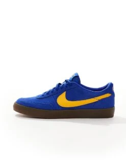 Nike Killshot 2 Leather Trainers In Blue And Yellow For Men Navy -Nike Sales Store 207196171 2