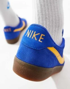 Nike Killshot 2 Leather Trainers In Blue And Yellow For Men Navy -Nike Sales Store 207196171 4