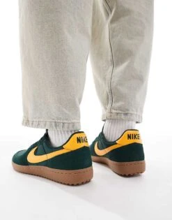 Nike Field General Trainers Trainers In Green And Gold For Men Dgreen -Nike Sales Store 207199674 3