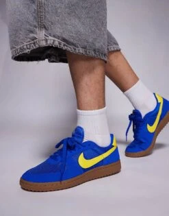 Nike Field General Trainers In Blue And Yellow Retro Trainers For Men -Nike Sales Store 207199867 5