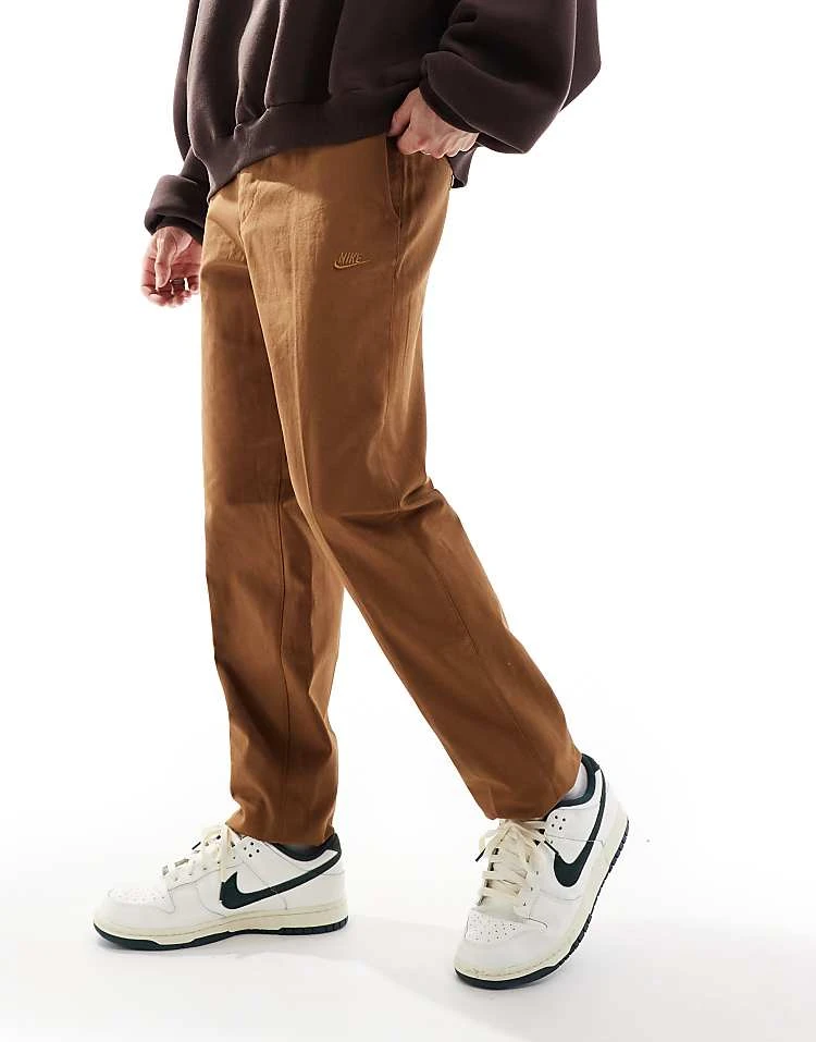 Nike Club Chino Trouser In Brown For Men 8 Nike Club Chino Trouser In Brown For Men - Image 6