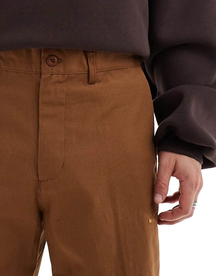 Nike Club Chino Trouser In Brown For Men 7 Nike Club Chino Trouser In Brown For Men - Image 5