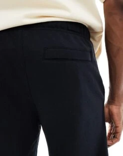 Nike Swoosh Graphic Shorts In Black For Men -Nike Sales Store 207357317 4