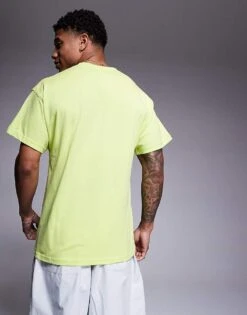 Nike Premium Essential T-shirt In Yellow For Men -Nike Sales Store 207357330 3